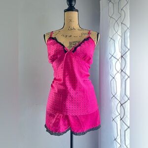 Hot Pink Baby Doll Slip Size 16-18